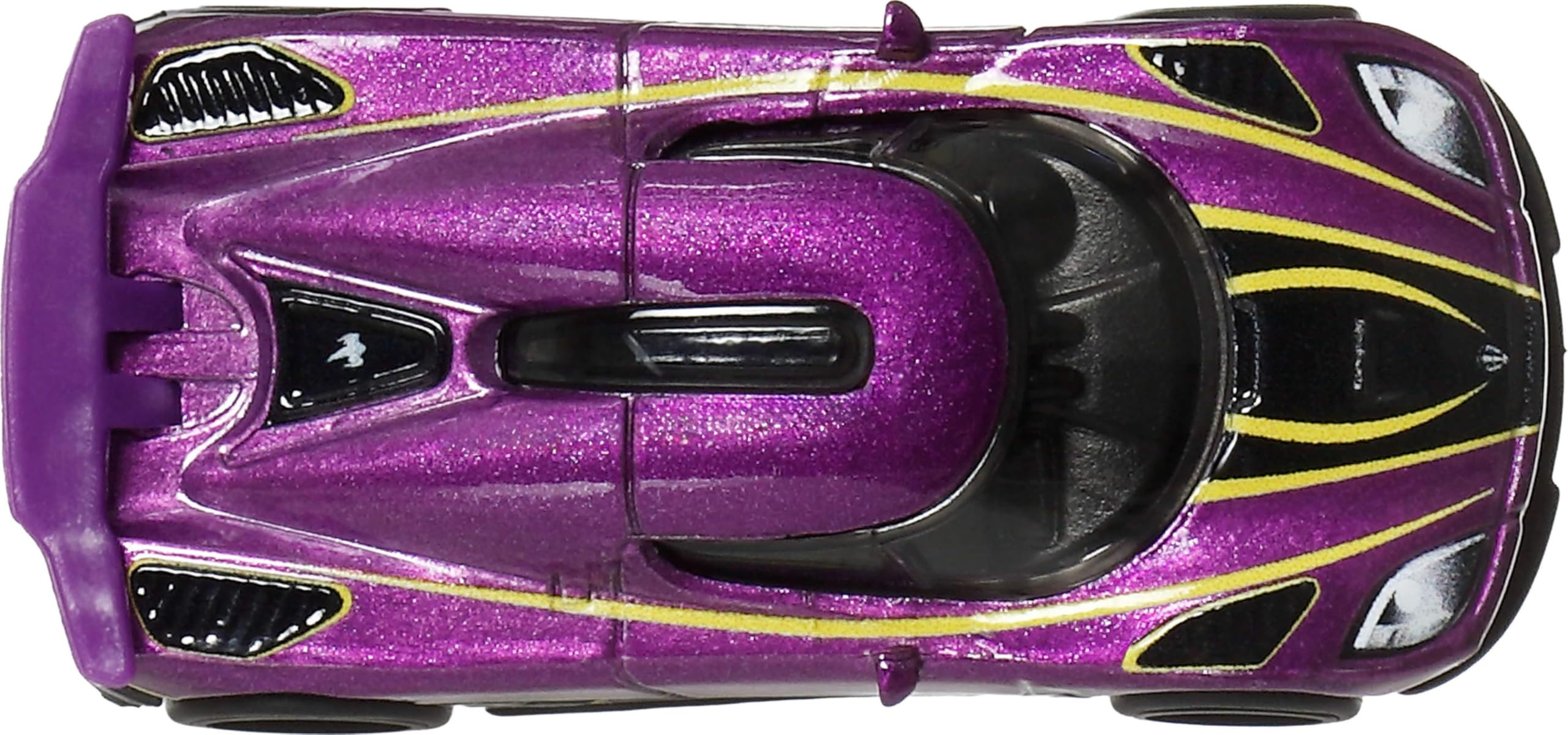 Hot Wheels metal body and chassis close-up highlighting durability
