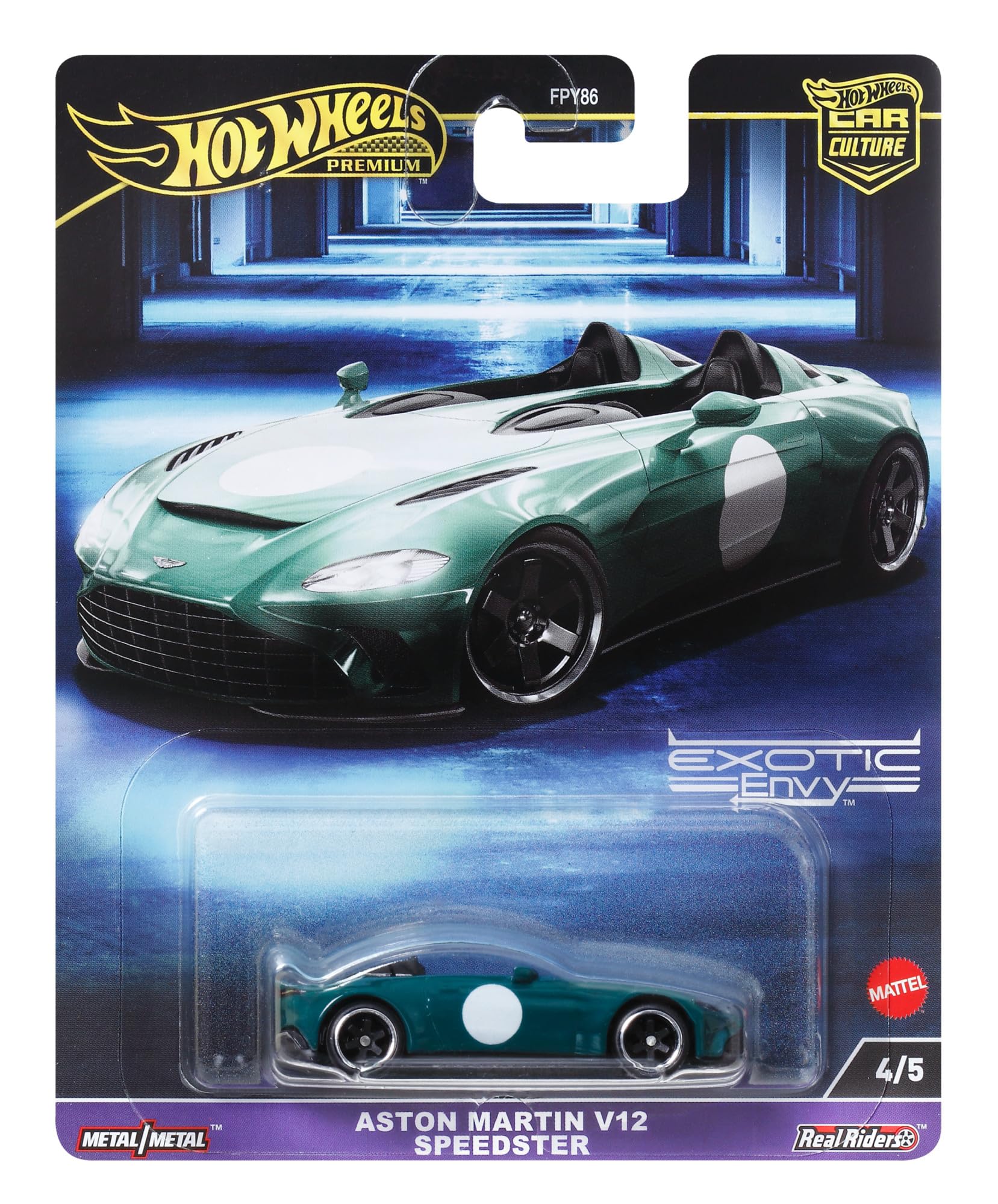 Hot Wheels Car Culture packaging art elevates shelf display value