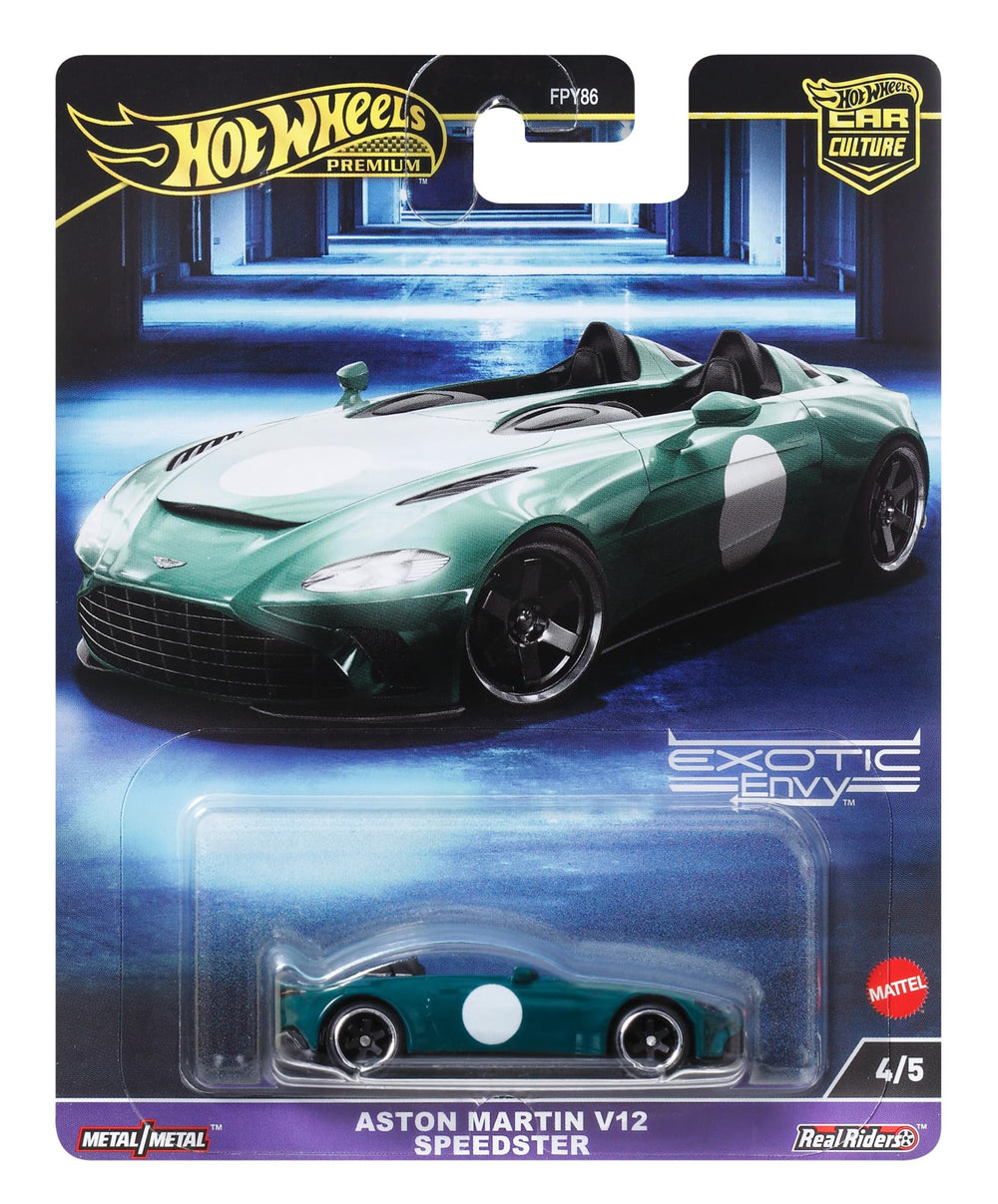 Hot Wheels Car Culture packaging art elevates shelf display value