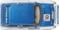 Hot Wheels Premium Car Culture packaging art enhances display value.