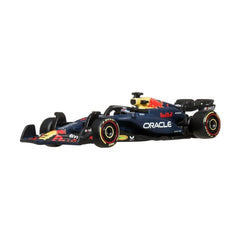 Hot Wheels RB20 close-up focusing on cockpit and wheel design.