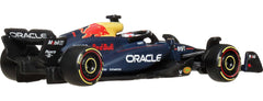Hot Wheels Oracle RB20 displayed on a premium plinth for showcase.