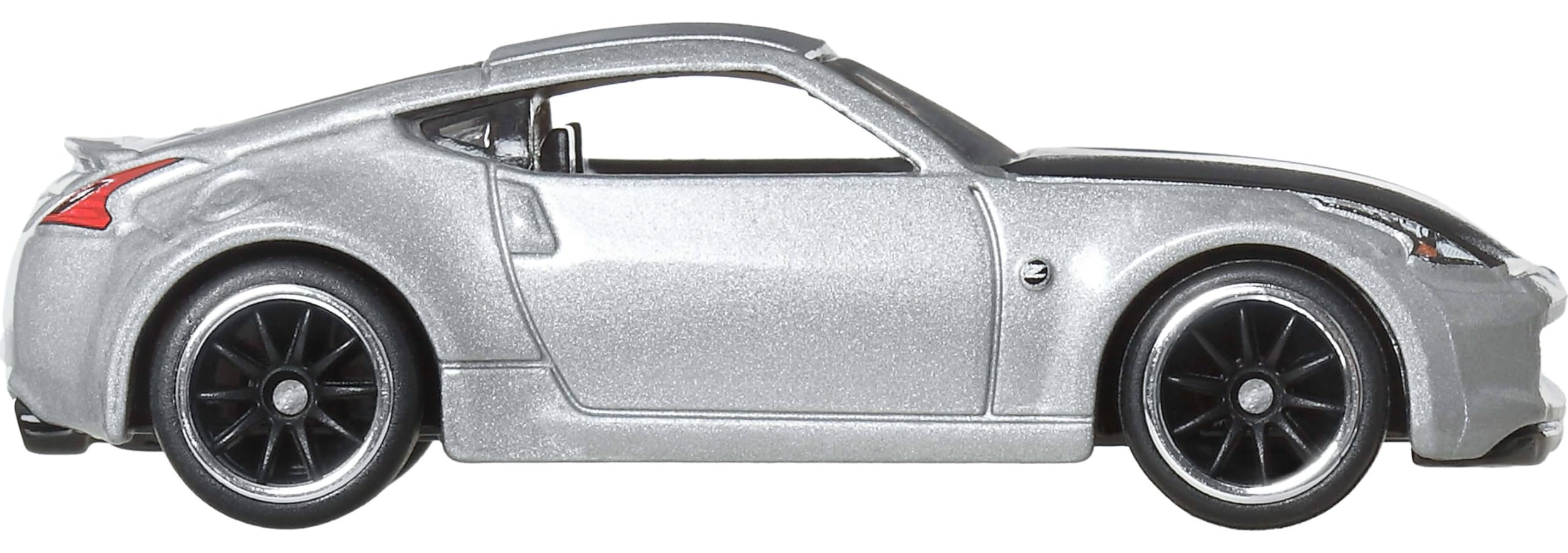 Hot Wheels Premium Fast-Furious 1:64 car front view with Real Riders-inspired tires.