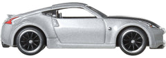 Hot Wheels Premium Fast-Furious 1:64 car front view with Real Riders-inspired tires.