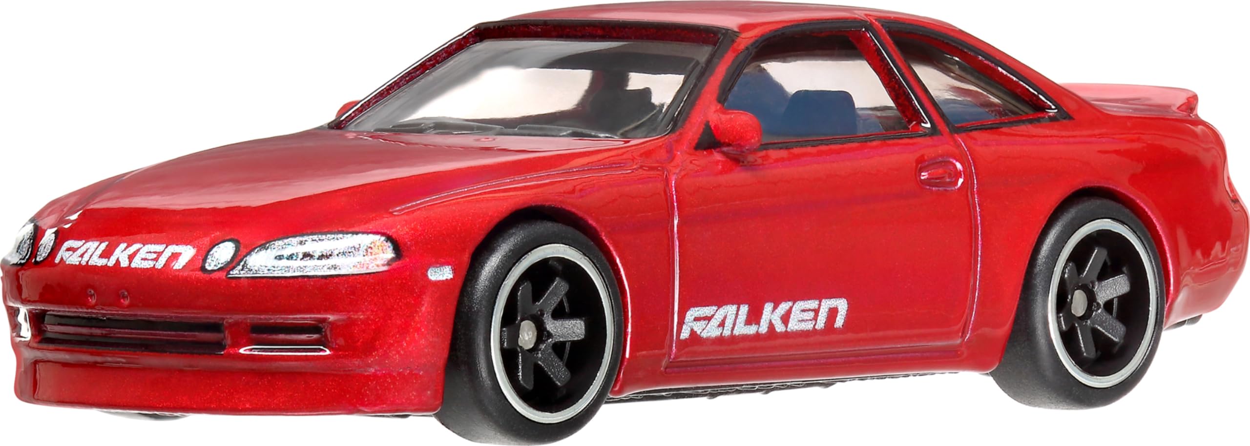 Hot Wheels Soarer front view highlighting bold decals and franchise-inspired detail.