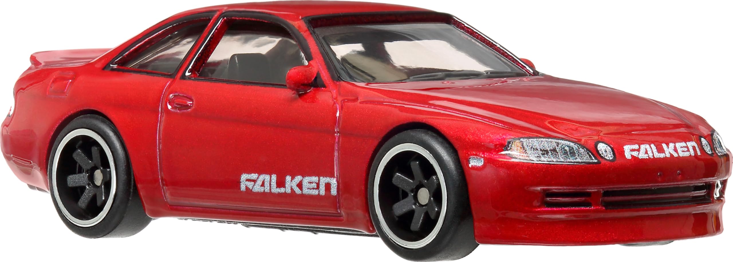 Hot Wheels Soarer side view showcasing authentic styling for display and collectibility.