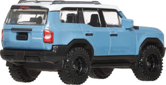 Hot Wheels Premium Land Cruiser headlights and taillights add realistic detail.