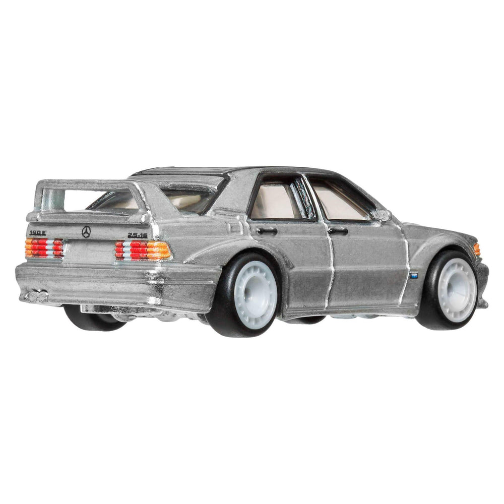 Hot Wheels Premium packaging art enhances shelf display and gift-worthy presentation.