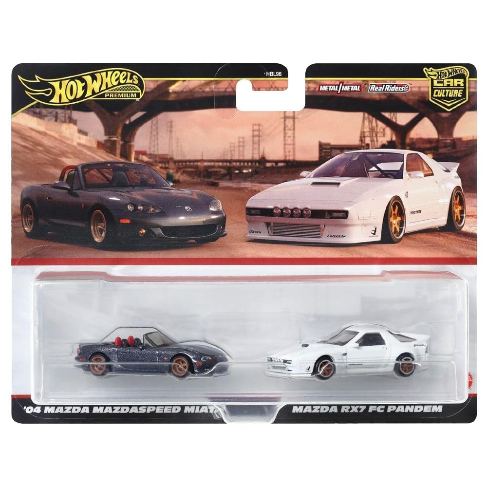 Hot Wheels mini cars measure about three inches long, ideal for shelves or displays.