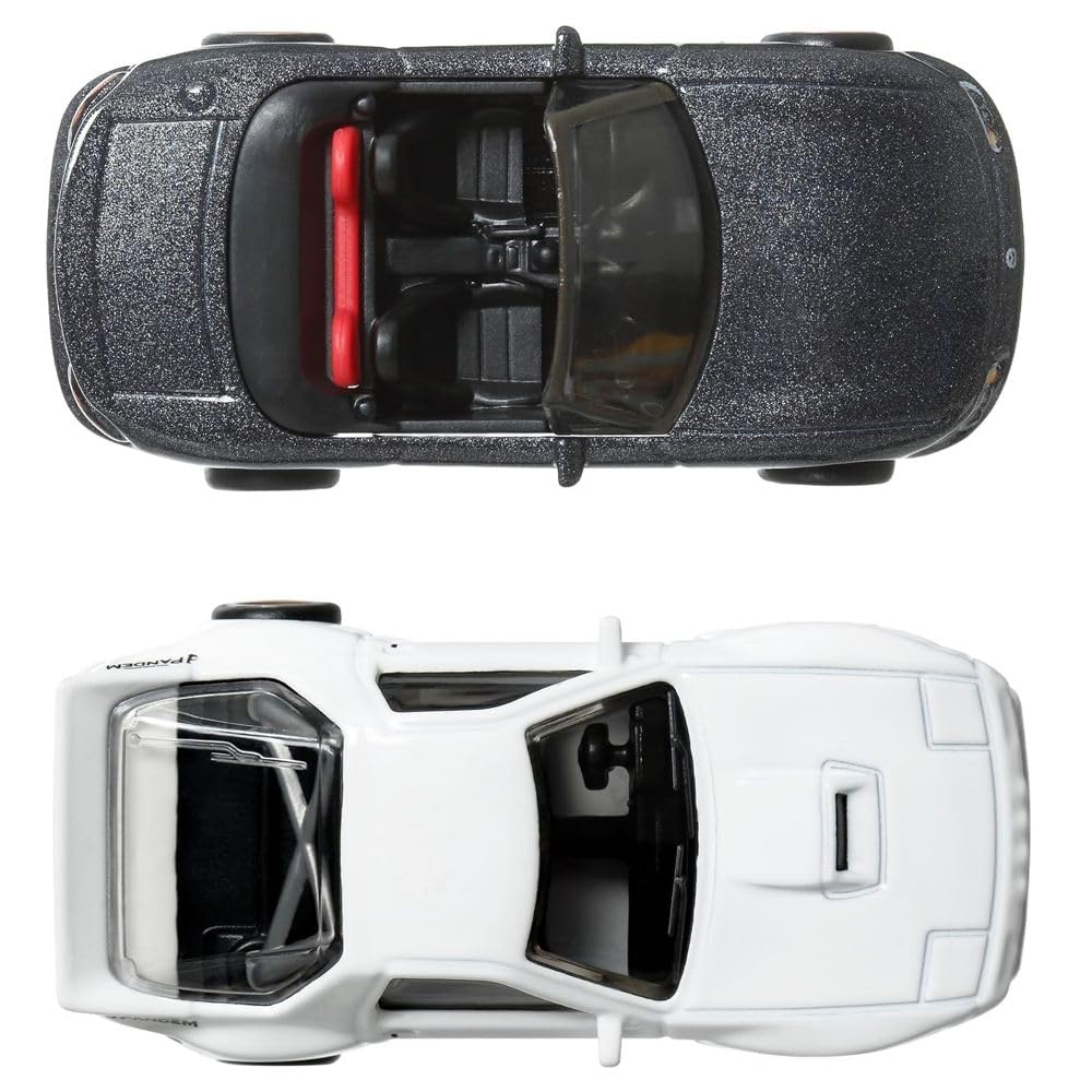 Premium 2-pack by Hot Wheels offers two display-ready Mazdas for collections.