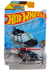 Hot Wheels Propper Chopper Blue die-cast helicopter toy for imaginative play and collection.