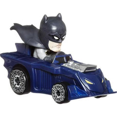 Hot Wheels RacerVerse Batman Batmobile side view for collectors and fans.