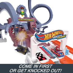 Hot Wheels RacerVerse loop and curves delivering multi-lap racing excitement.