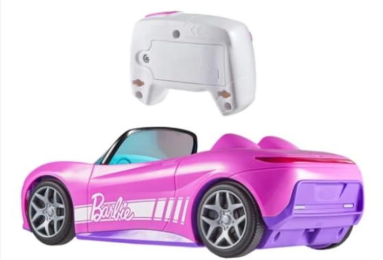 Sticker sheet included to customize the Hot Wheels Barbie Convertible look.