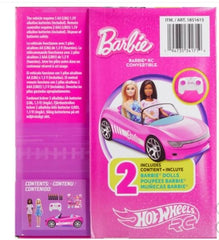 Ready for play with colorful design and signature Barbie pink.