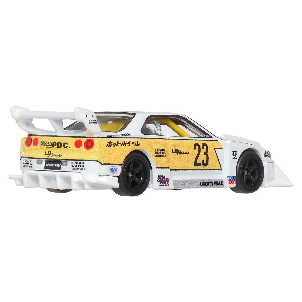 Hot Wheels LB-ER34 Real Riders tires add authentic realism for display.