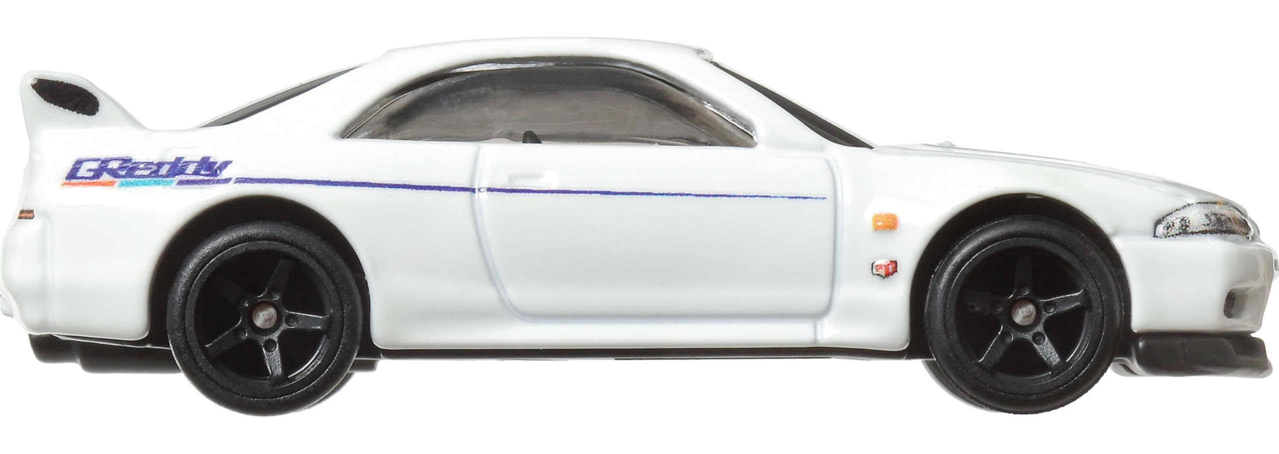 Hot Wheels Real Riders tires visible for grip-like realism and premium feel.