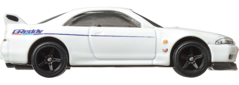 Hot Wheels Real Riders tires visible for grip-like realism and premium feel.