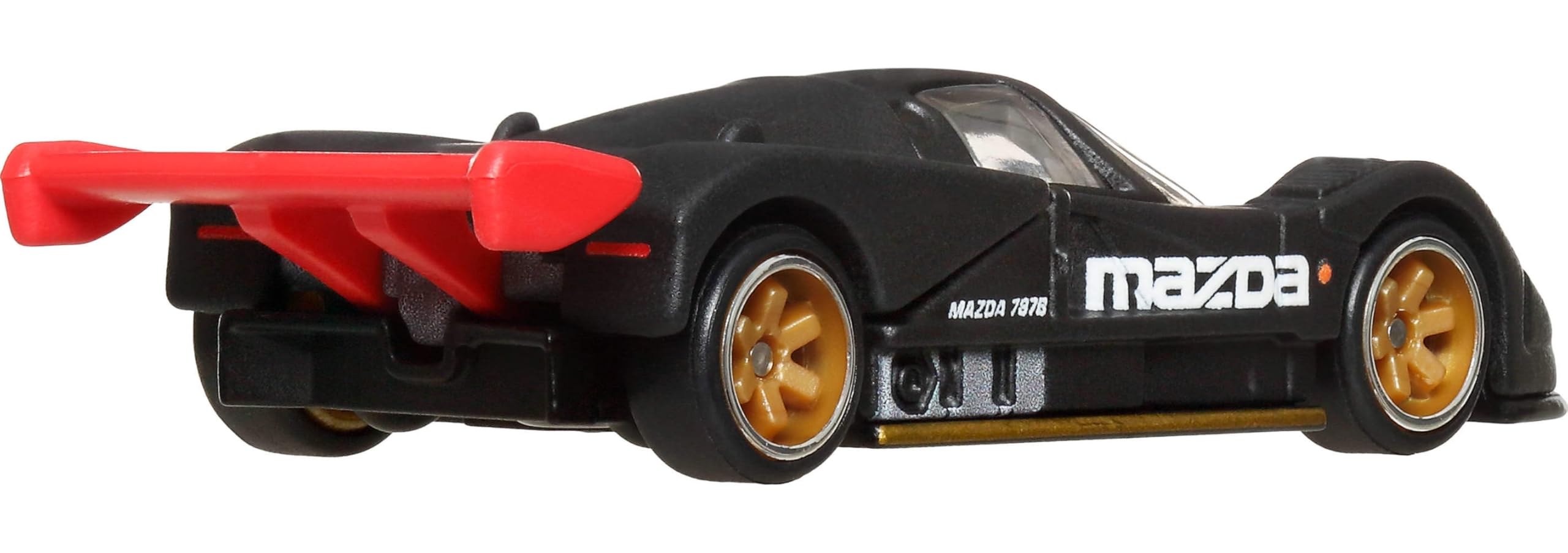 Hot Wheels Real Riders tires on Mazda 787B offer authentic detail for collectors
