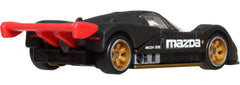 Hot Wheels Real Riders tires on Mazda 787B offer authentic detail for collectors