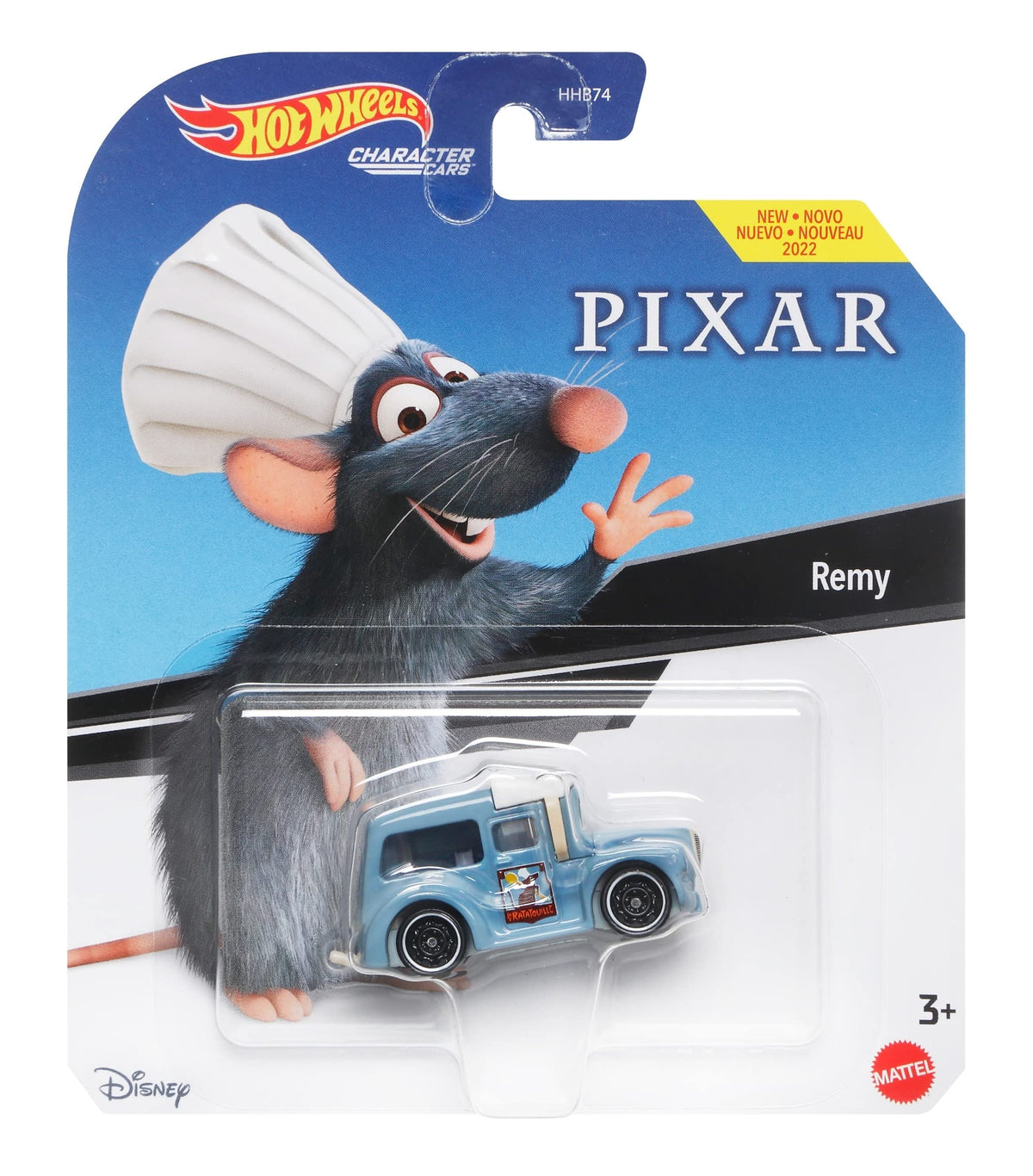 Hot Wheels REMY character car for imaginative play and display