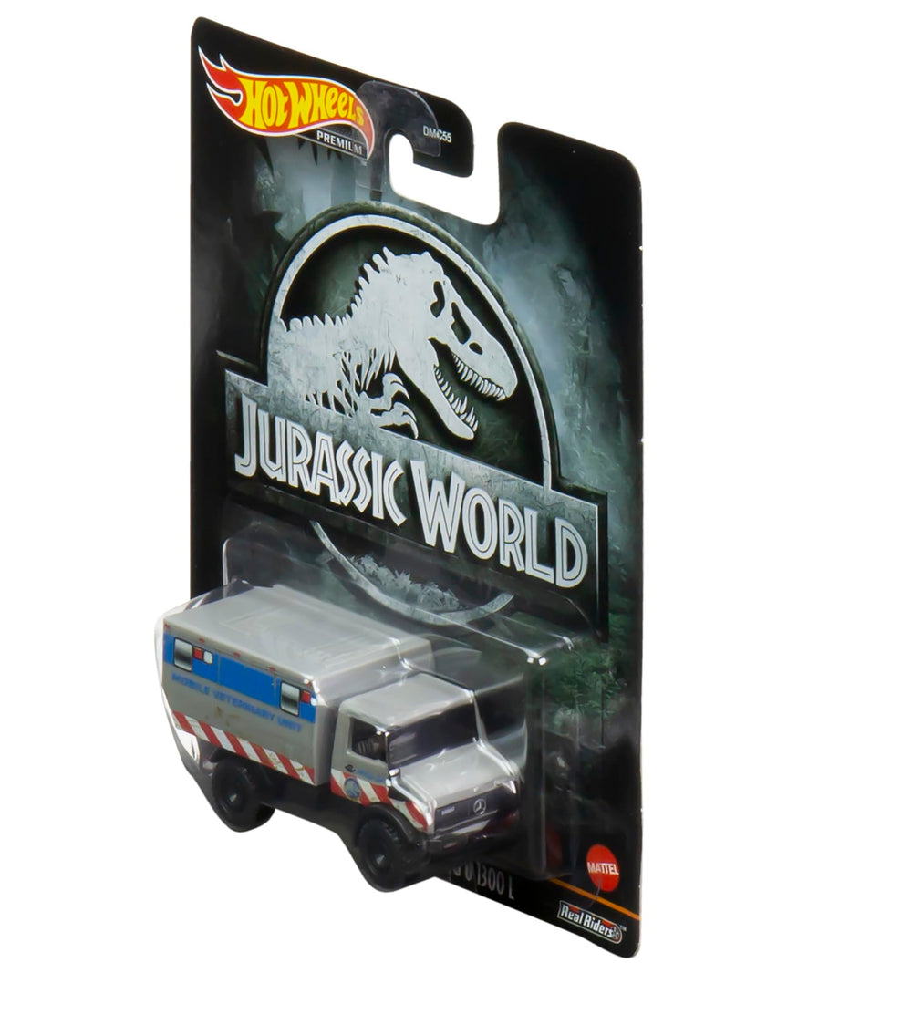 Hot Wheels Retro Entertainment 1:64 vehicle, close-up, reveals fine print and detailing.