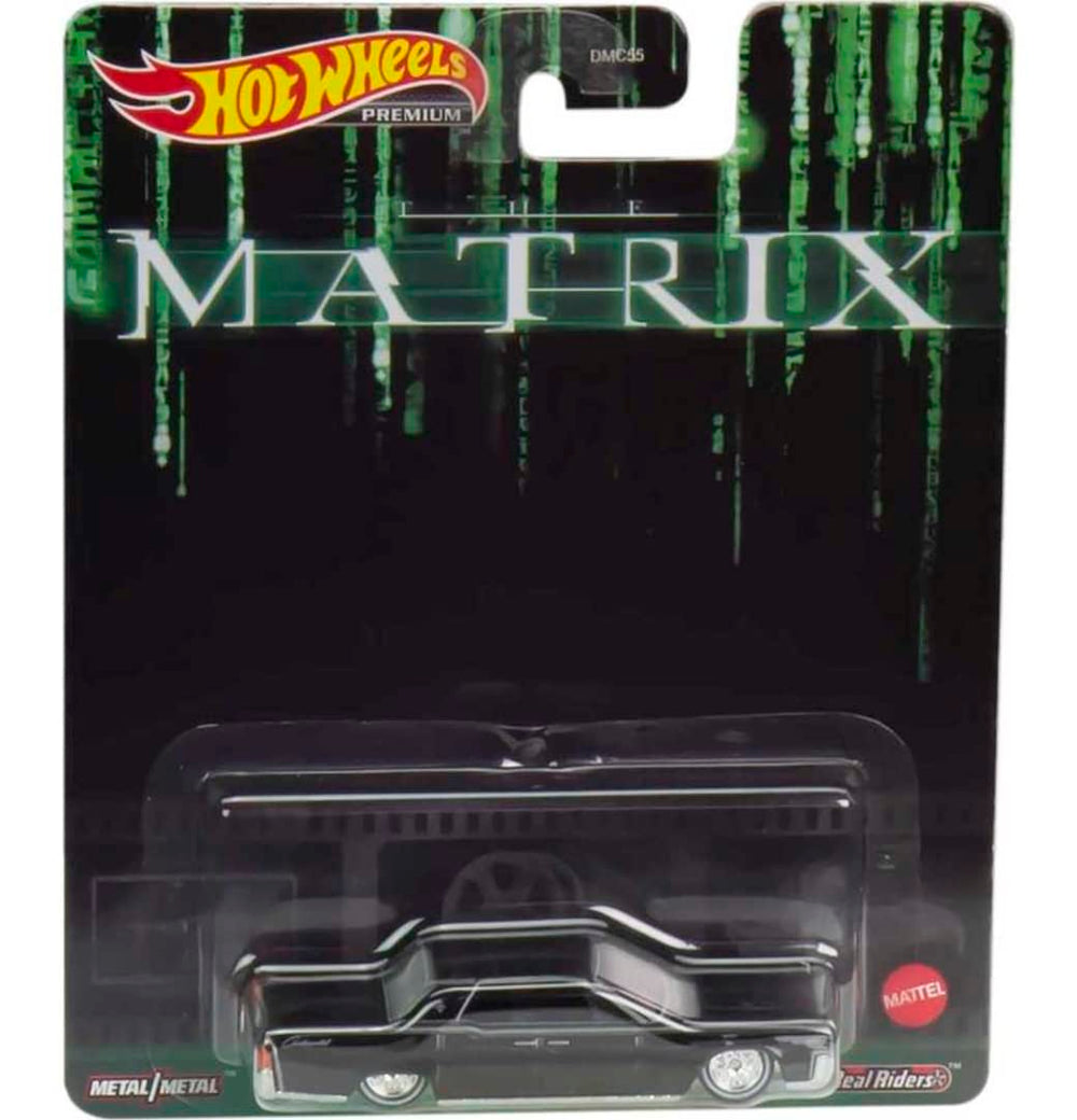 Hot Wheels Retro Entertainment Lincoln Continental 1:64 replica, ideal for display shelves and fan collection.