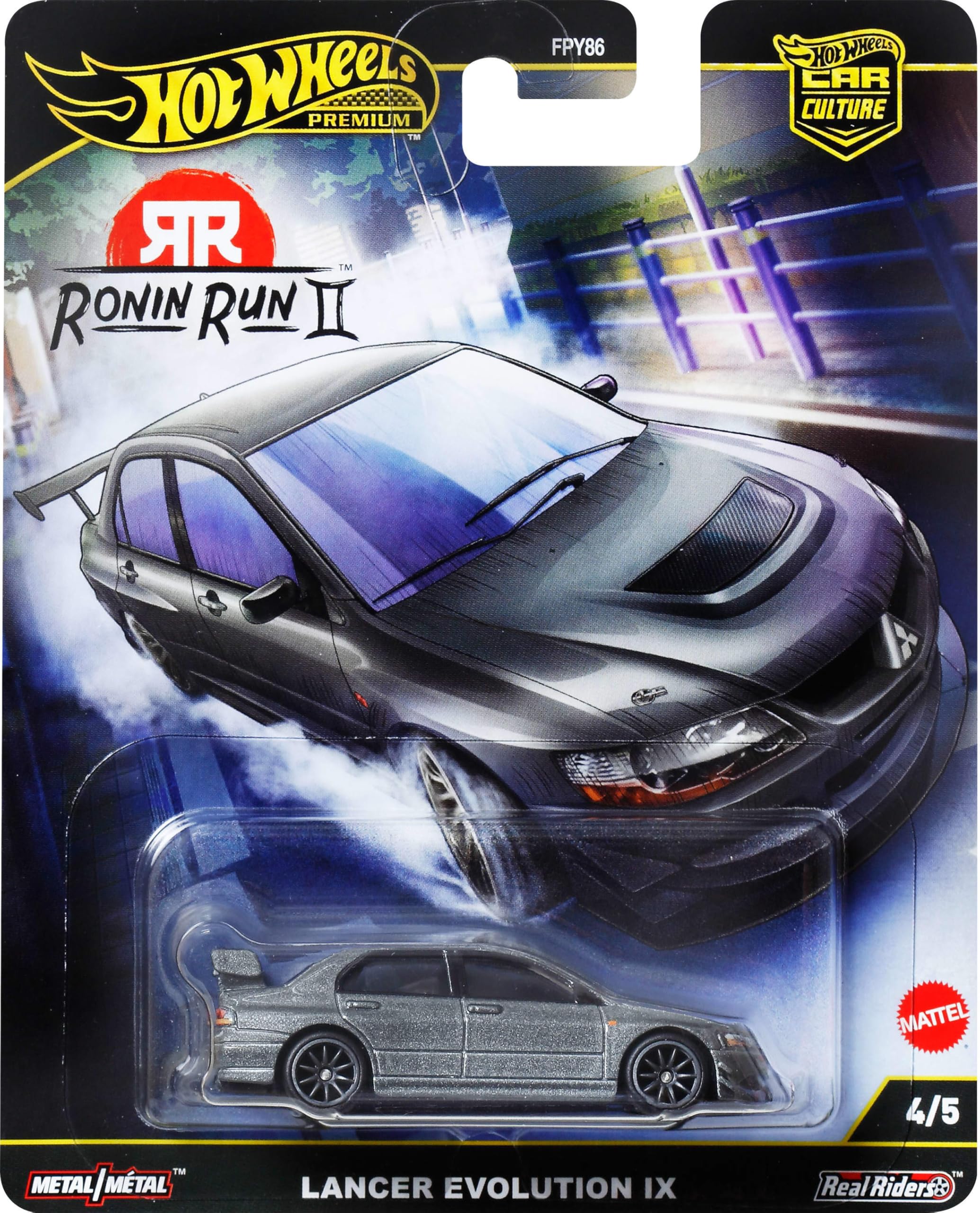 Hot Wheels Ronin Run 2 officially licensed design for enthusiasts