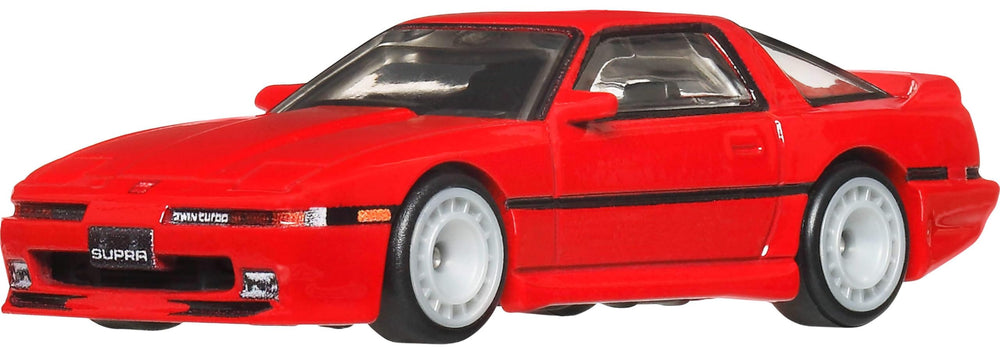 Hot Wheels Ronin Run 2 Toyota Supra A70 front view with premium die-cast finish
