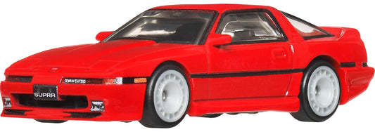 Hot Wheels Ronin Run 2 Toyota Supra A70 front view with premium die-cast finish