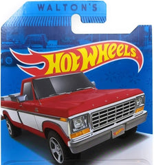 Hot Wheels tribute truck 1:64 packaging view suitable for gifting.
