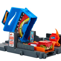 Hot Wheels shift station diorama showcases rugged design for imaginative race setups