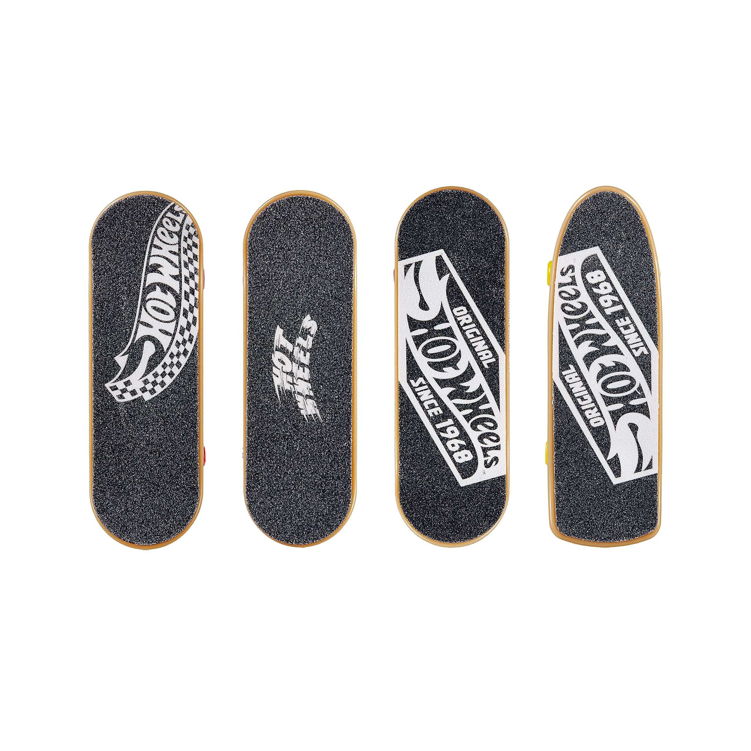 Two pairs of removable shoes for interchangeable play with all boards.