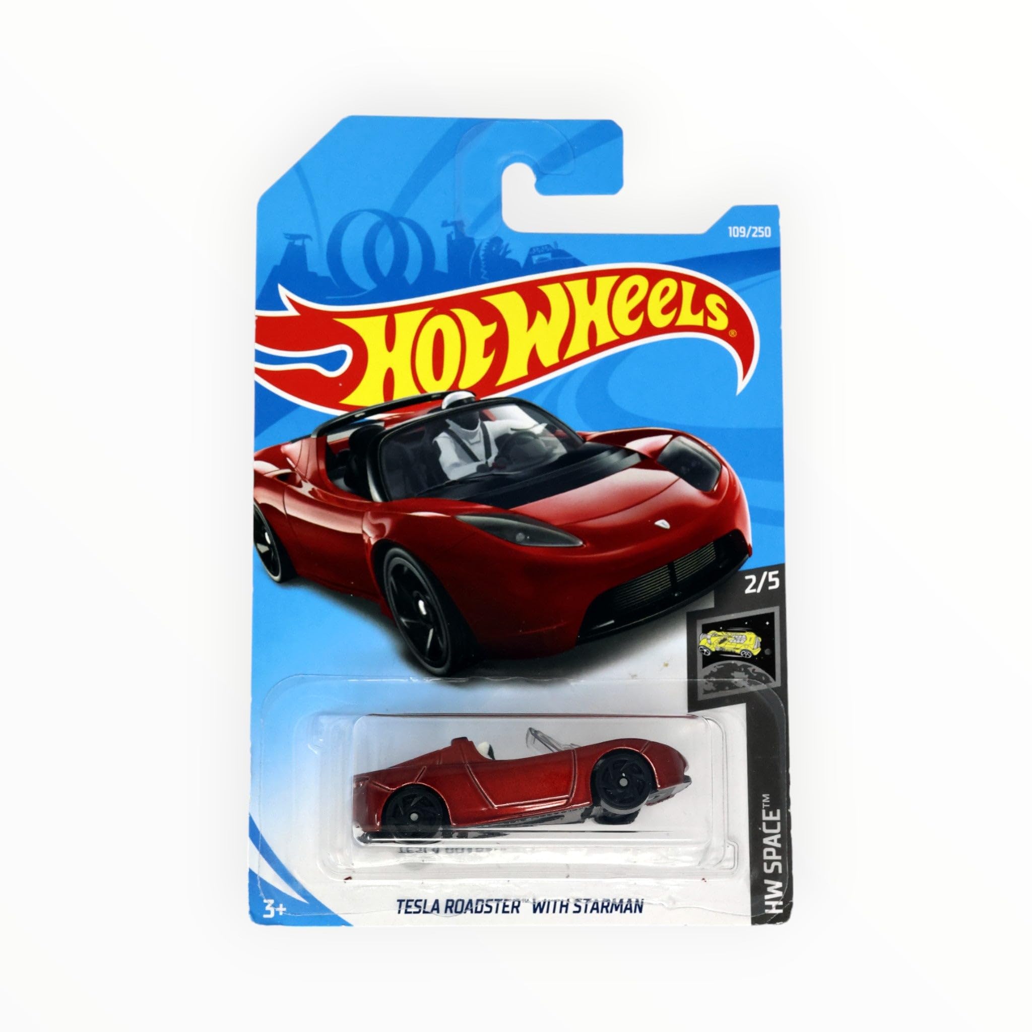 Hot Wheels Space 2/5 detail close-up highlighting premium die-cast finish for collectors.