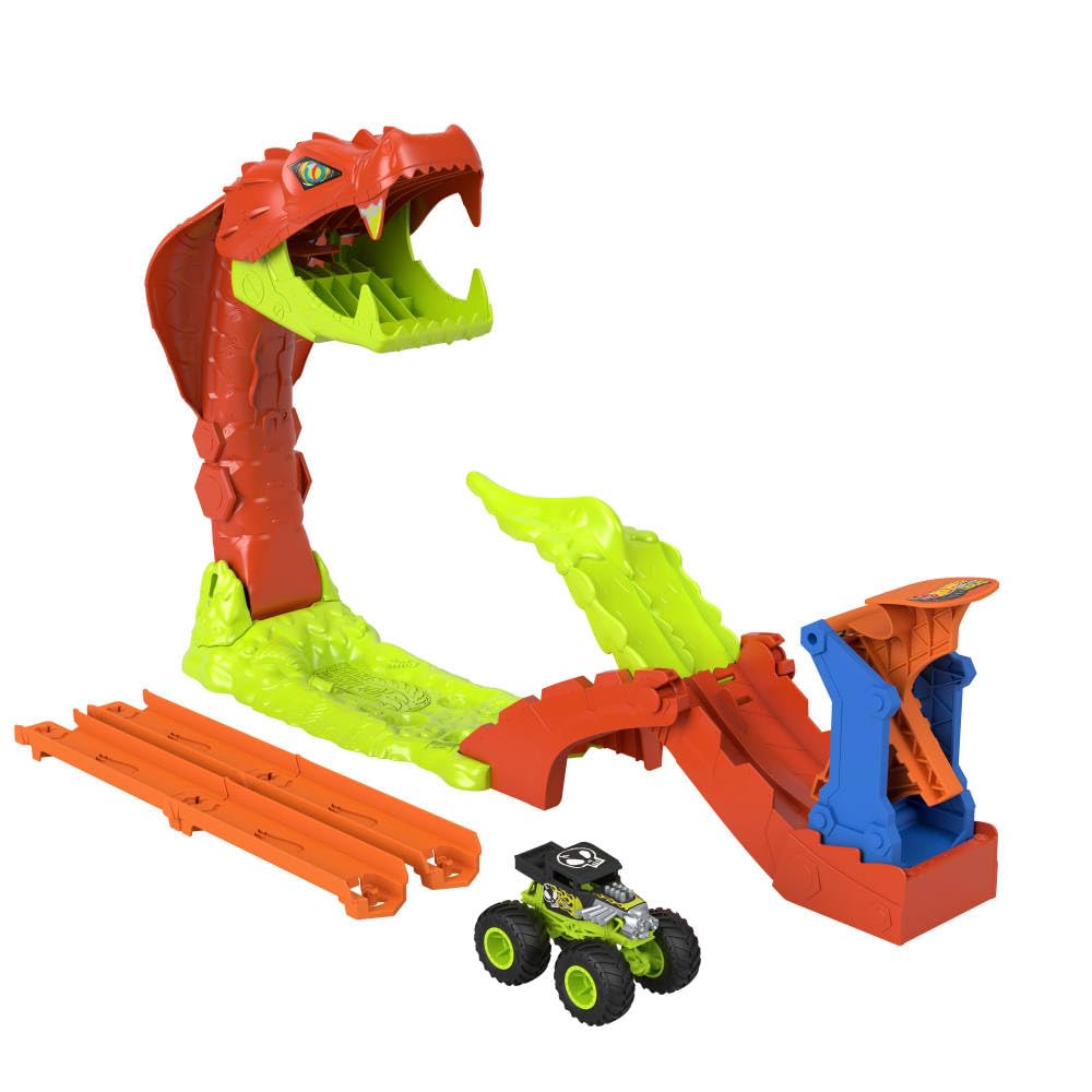 Hot Wheels speed snap track six-inch pieces extend jump challenges