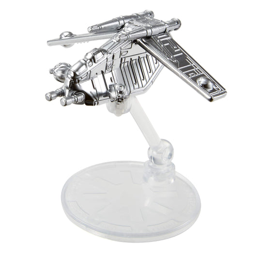 Hot Wheels Star Wars Obi-Wan Interceptor with premium finish for display and play