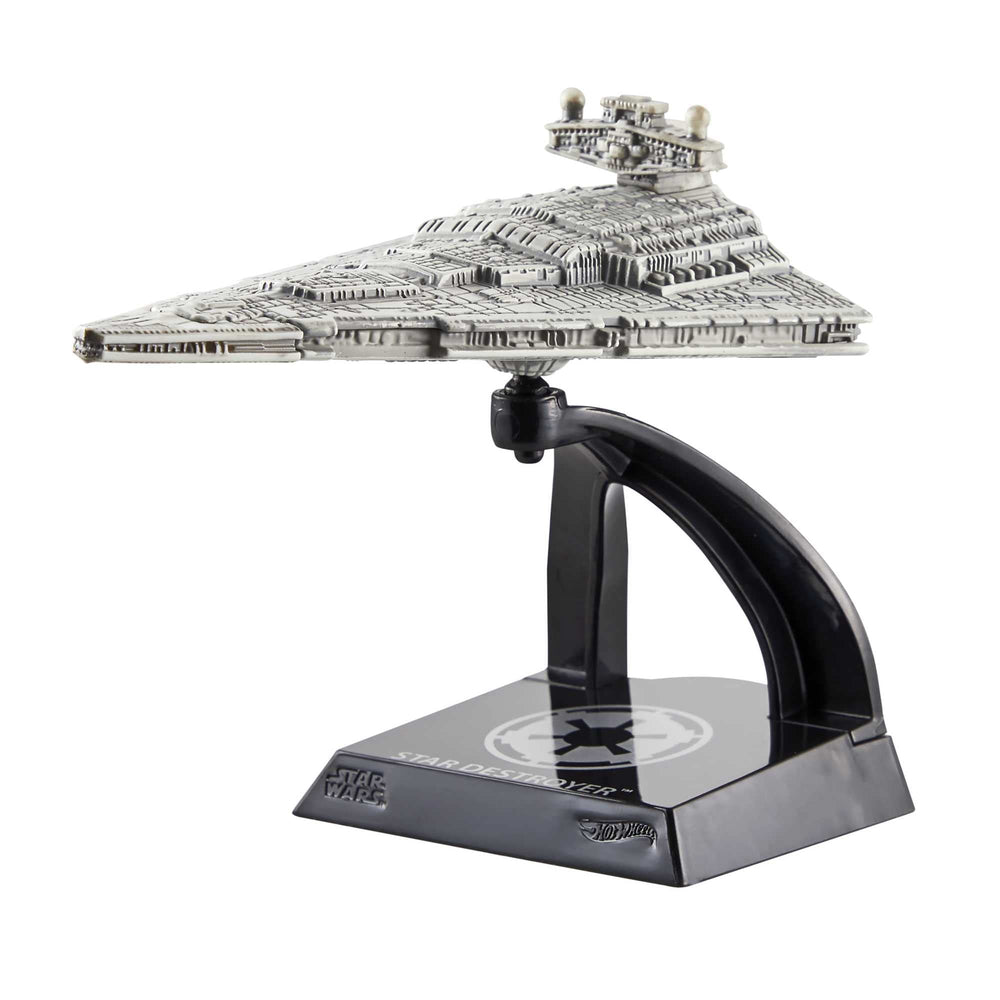 Hot Wheels Star Wars Star Destroyer collection display perfect for fans and gifting.