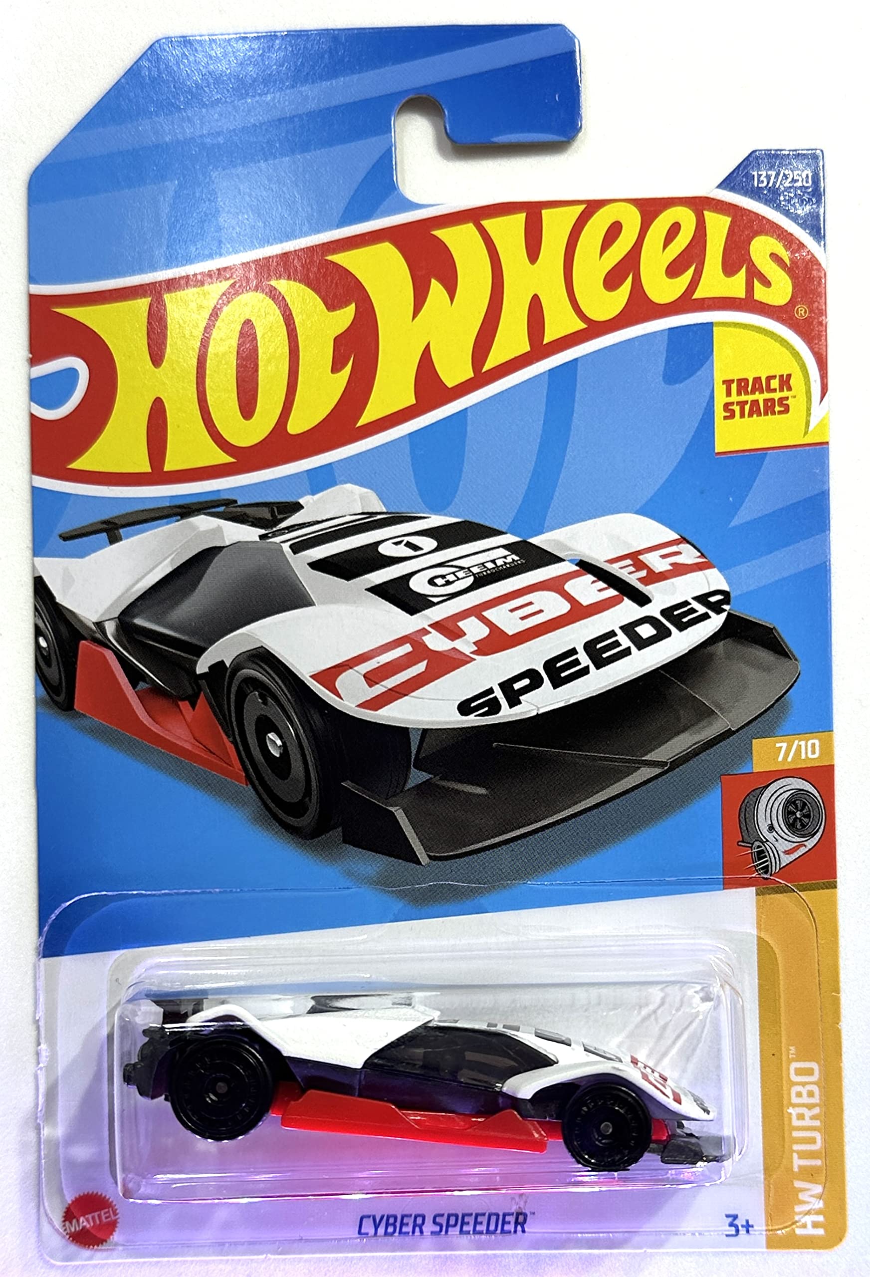 Hot Wheels track stars detail showing 1:64 scale die-cast finish
