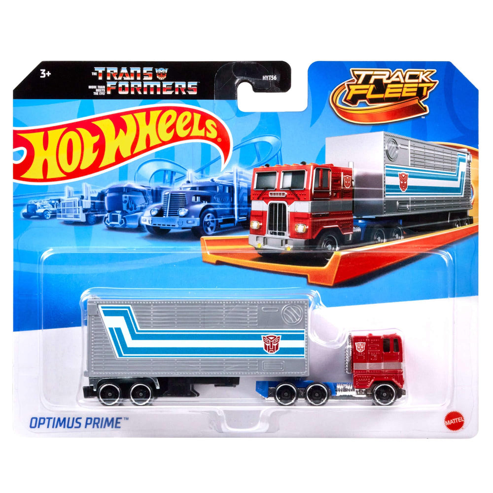 Hot Wheels truck with vivid graphics inspires fast-paced racing moments.