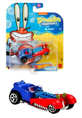 Hot Wheels Sandy Cheeks white car adds clean nautical flair