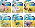 Hot Wheels SpongeBob SquarePants yellow car ready for display and play