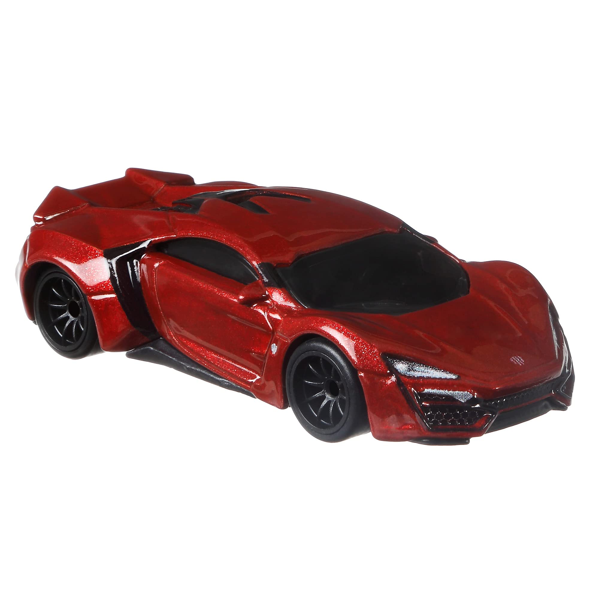 Hot Wheels W Motors Lykan Hypersport side profile emphasizes sleek lines