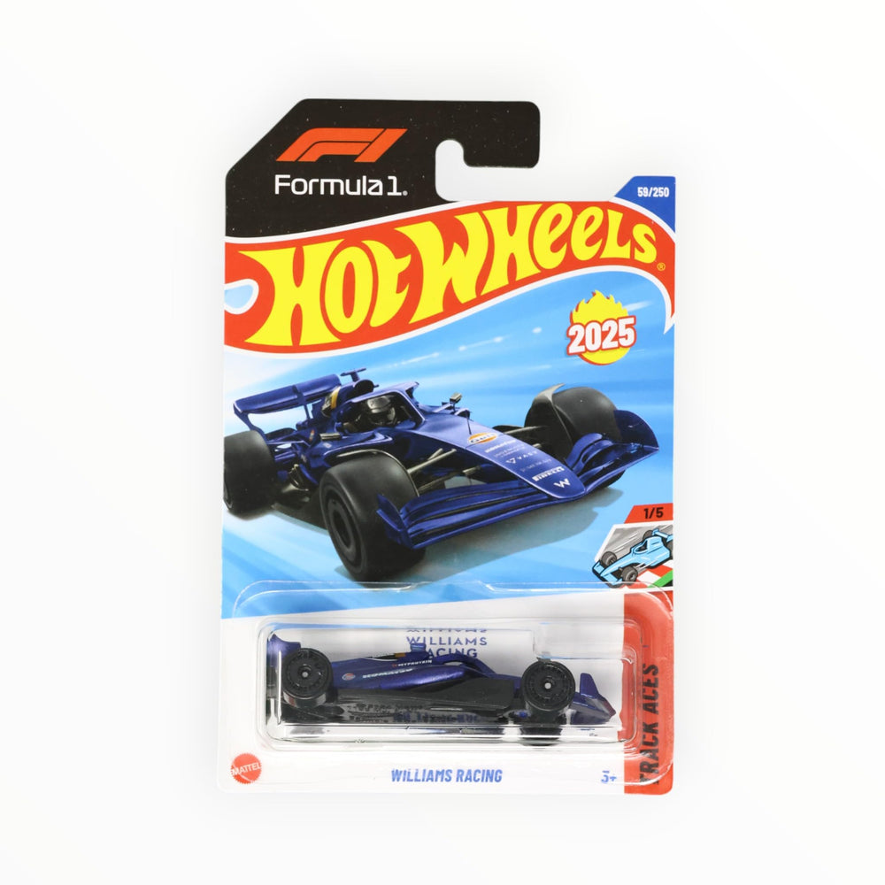 Hot Wheels Williams Racing blue livery 1:64 diecast, detailed display piece for collectors