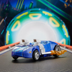 Hot Wheels x Transformers collaborative collection hero image for display and gifting.