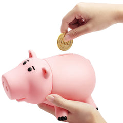 HOTFUN pink piggy bank makes a great gift for kids.