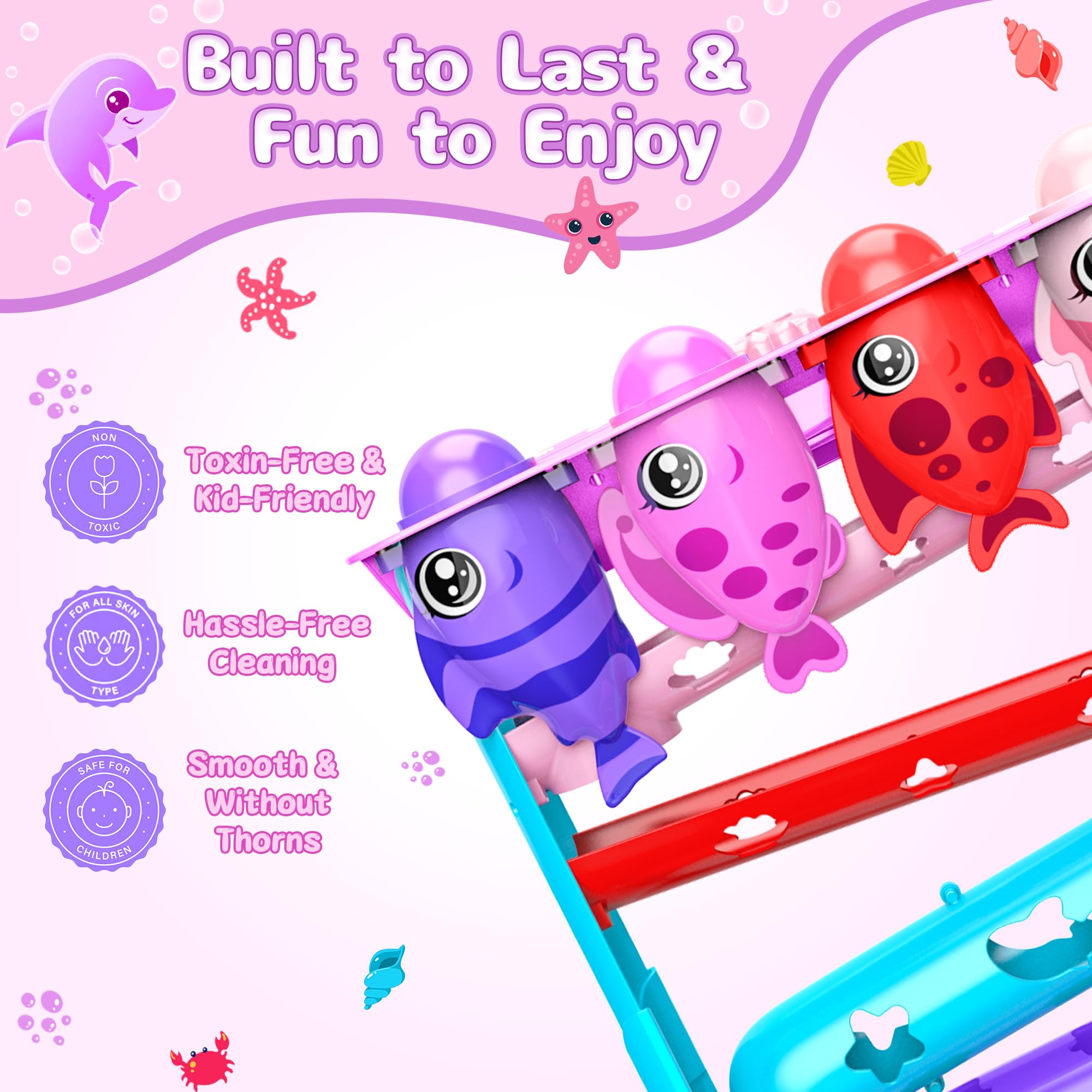 HOTHOM LENRAM Ball Drop Toy auto sleep mode saves battery life.