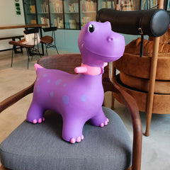HotMax kid jumping on Dinosaur Hopper boosts active play.