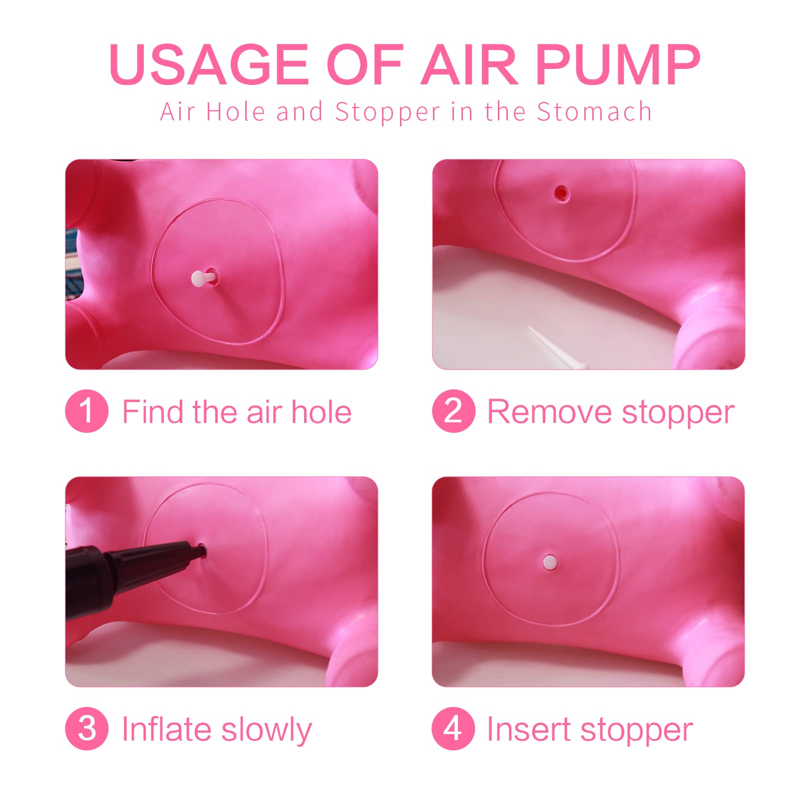 HotMax Unicorn Bouncy Horse pink color appeals to toddlers during joyful playtime