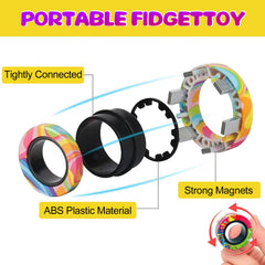 HotubFolks finger ring rotation demo demonstrates focus-friendly magnet manipulation.