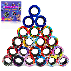 HotubFolks magnetic rings close-up for tactile focus and quick stress relief.